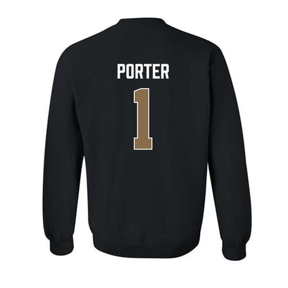 Wofford - NCAA Women's Basketball : Elli Porter - Vintage Shersey Crewneck Sweatshirt-1
