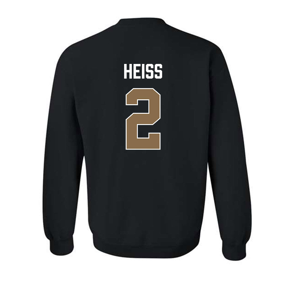 Wofford - NCAA Women's Basketball : Maddie Heiss - Vintage Shersey Crewneck Sweatshirt-1