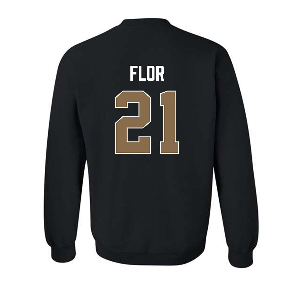 Wofford - NCAA Women's Basketball : Mia Flor - Vintage Shersey Crewneck Sweatshirt-1