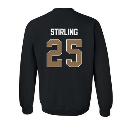Wofford - NCAA Men's Basketball : Rex Stirling - Vintage Shersey Crewneck Sweatshirt-1