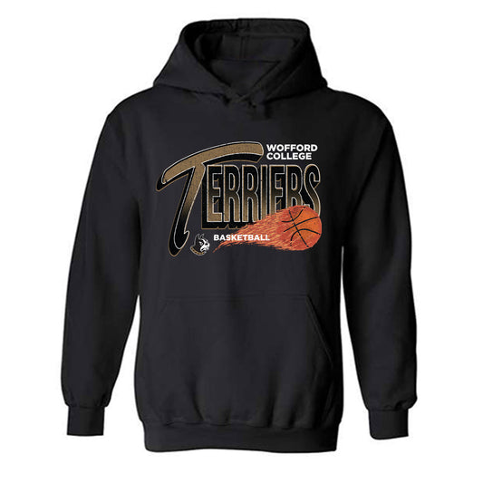 Wofford - NCAA Women's Basketball : Angelina Pelayo - Vintage Shersey Hooded Sweatshirt-0