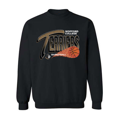 Wofford - NCAA Women's Basketball : Emmanuelle Broude - Vintage Shersey Crewneck Sweatshirt-0