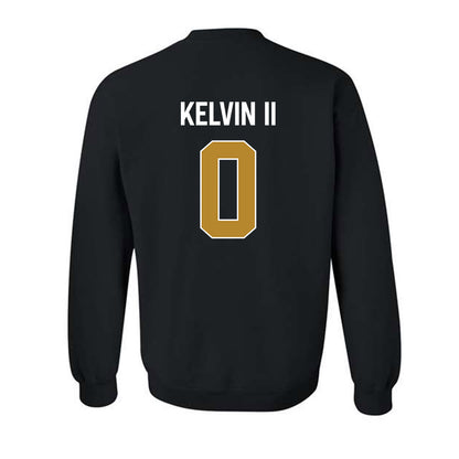 FIU - NCAA Men's Basketball : Mikey Kelvin II - Vintage Shersey Crewneck Sweatshirt-1