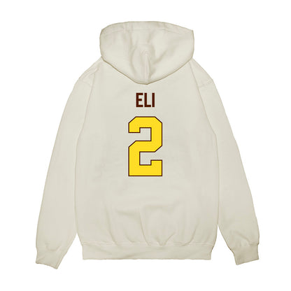 Western Michigan - NCAA Men's Basketball : Joshua Eli - Vintage Basketball Premium Hooded Sweatshirt-1