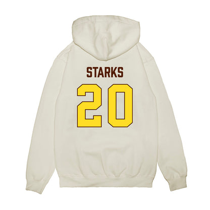 Western Michigan - NCAA Women's Basketball : Kailey Starks - Vintage Basketball Premium Hooded Sweatshirt-1