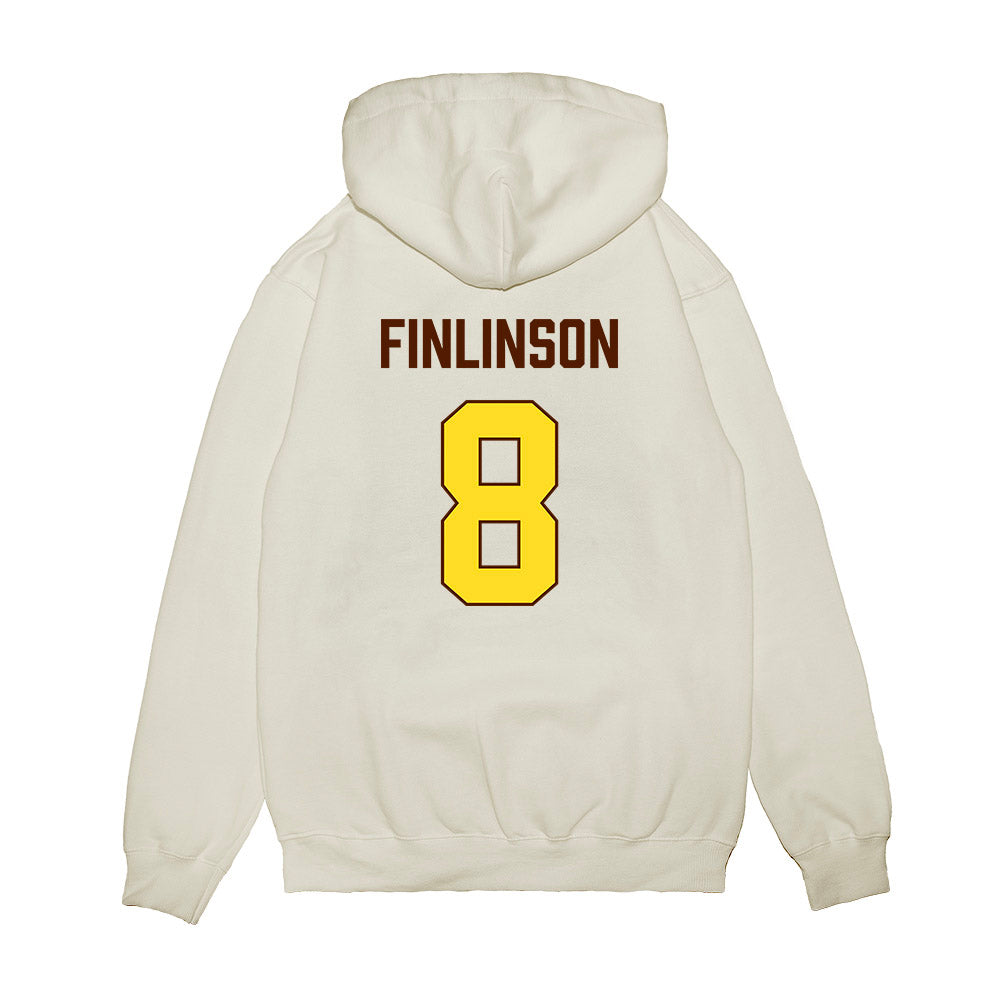 Western Michigan - NCAA Men's Basketball : Isaac Finlinson - Vintage Basketball Premium Hooded Sweatshirt-1