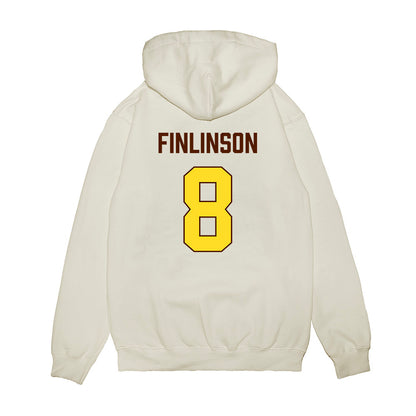 Western Michigan - NCAA Men's Basketball : Isaac Finlinson - Vintage Basketball Premium Hooded Sweatshirt-1