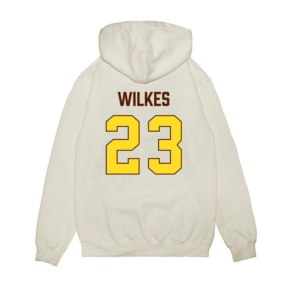 Western Michigan - NCAA Women's Basketball : Ariana Wilkes - Vintage Basketball Premium Hooded Sweatshirt-1