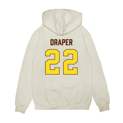 Western Michigan - NCAA Men's Basketball : Ramere Draper - Vintage Basketball Premium Hooded Sweatshirt-1