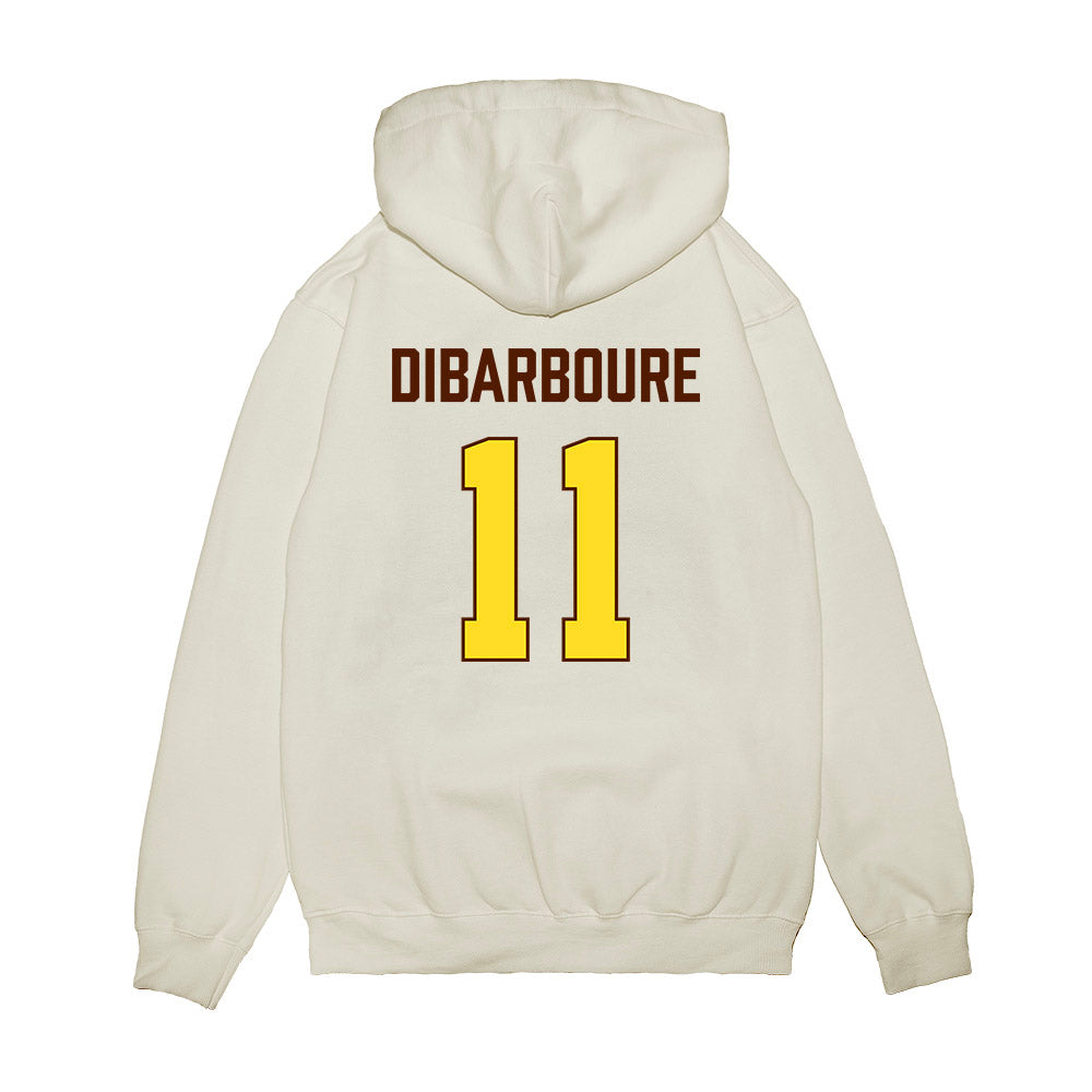 Western Michigan - NCAA Women's Basketball : Emma Dibarboure - Vintage Basketball Premium Hooded Sweatshirt-1