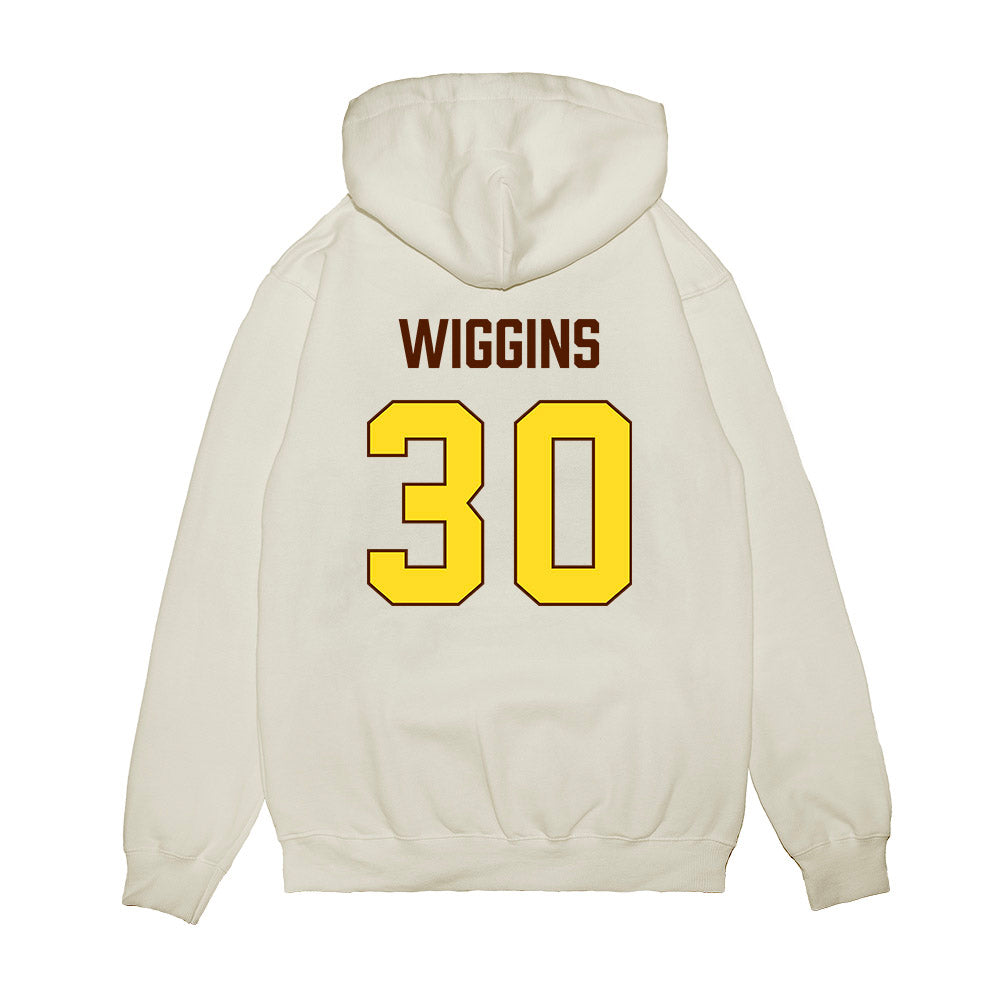 Western Michigan - NCAA Women's Basketball : Morasha Wiggins - Vintage Basketball Premium Hooded Sweatshirt-1