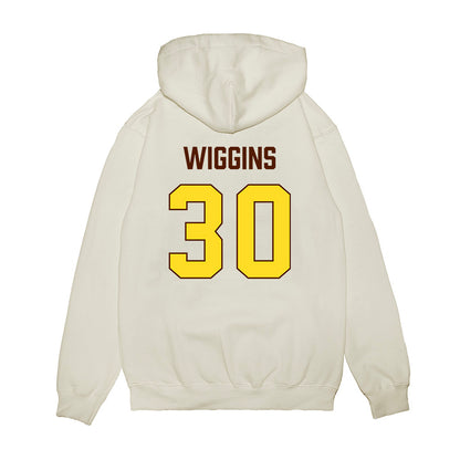 Western Michigan - NCAA Women's Basketball : Morasha Wiggins - Vintage Basketball Premium Hooded Sweatshirt-1