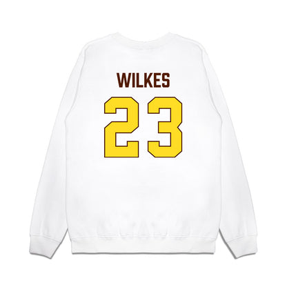 Western Michigan - NCAA Women's Basketball : Ariana Wilkes - Vintage Basketball Premium Crewneck Sweatshirt-1