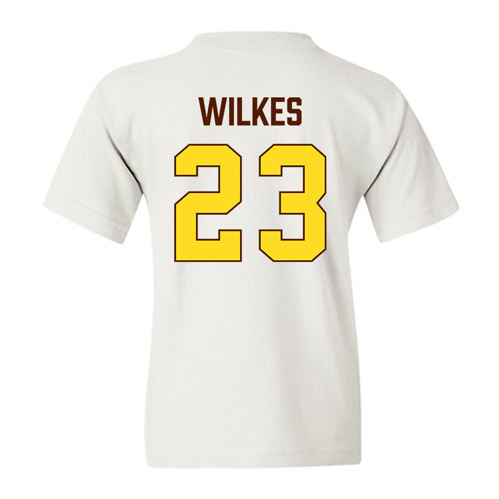 Western Michigan - NCAA Women's Basketball : Ariana Wilkes - Vintage Basketball Youth T-Shirt-1