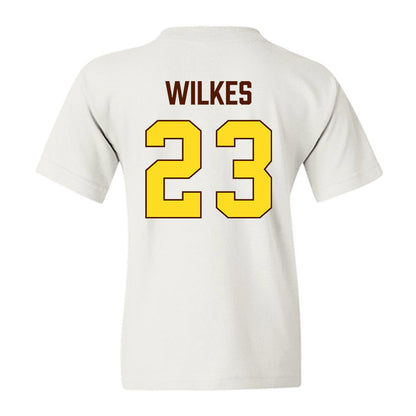 Western Michigan - NCAA Women's Basketball : Ariana Wilkes - Vintage Basketball Youth T-Shirt-1