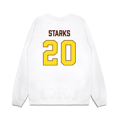 Western Michigan - NCAA Women's Basketball : Kailey Starks - Vintage Basketball Premium Crewneck Sweatshirt-1