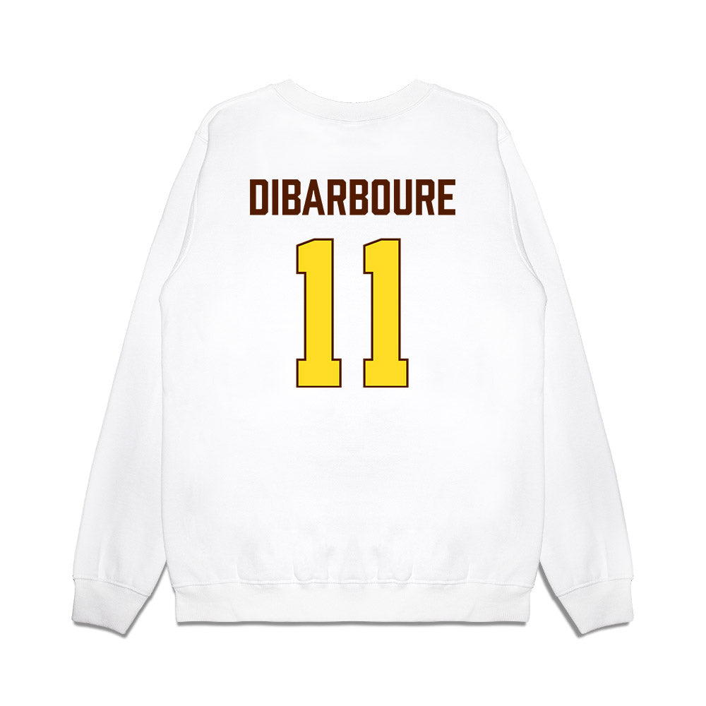 Western Michigan - NCAA Women's Basketball : Emma Dibarboure - Vintage Basketball Premium Crewneck Sweatshirt-1