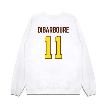 Western Michigan - NCAA Women's Basketball : Emma Dibarboure - Vintage Basketball Premium Crewneck Sweatshirt-1