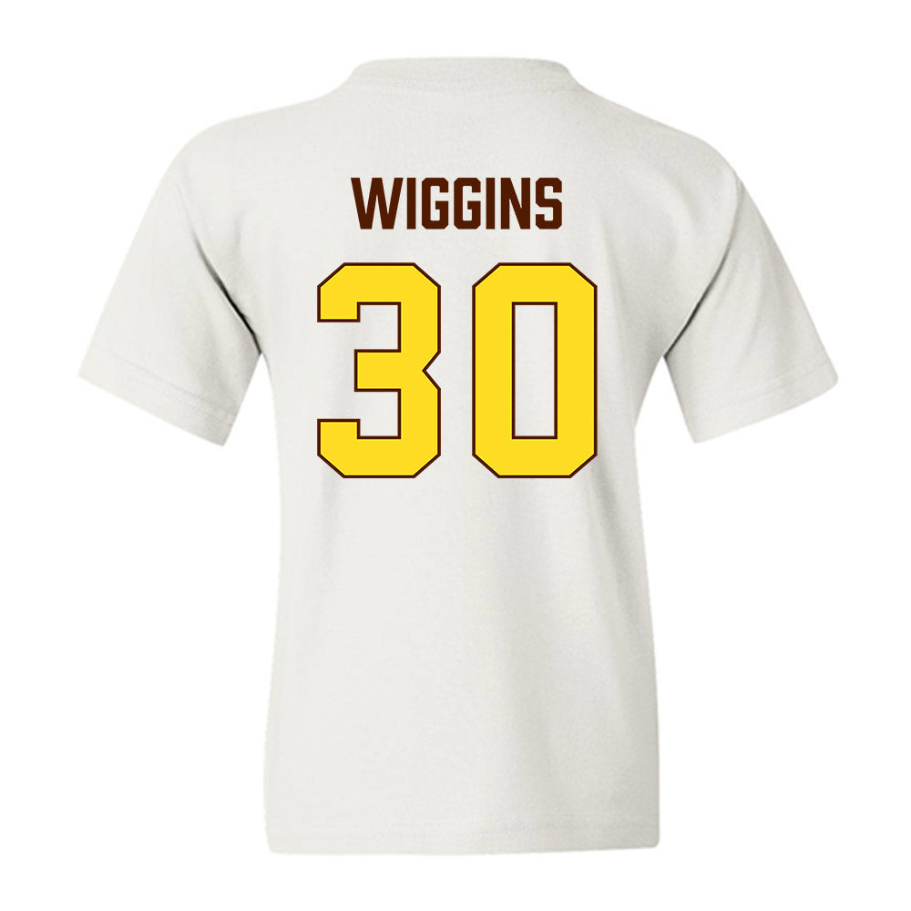 Western Michigan - NCAA Women's Basketball : Morasha Wiggins - Vintage Basketball Youth T-Shirt-1