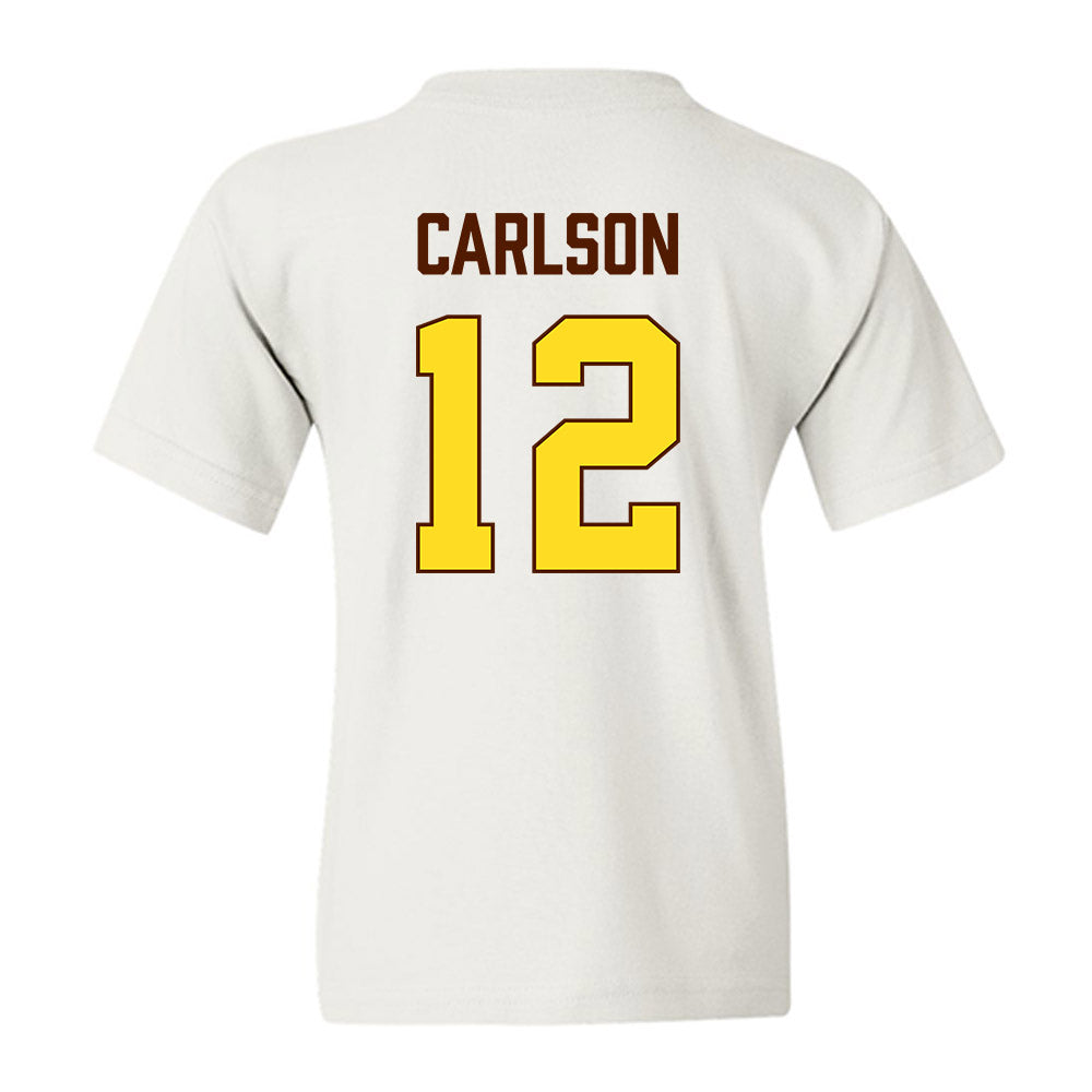 Western Michigan - NCAA Women's Basketball : Alli Carlson - Vintage Basketball Youth T-Shirt-1