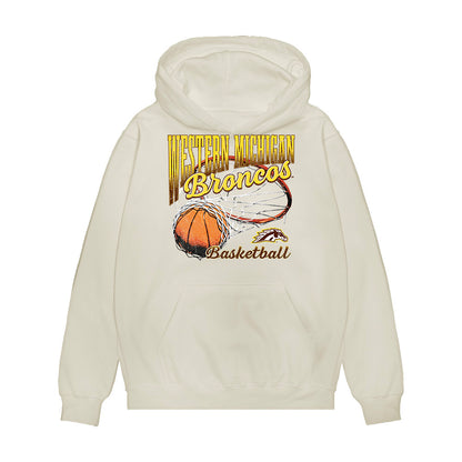 Western Michigan - NCAA Women's Basketball : Zuri Ransom - Vintage Basketball Premium Hooded Sweatshirt-0