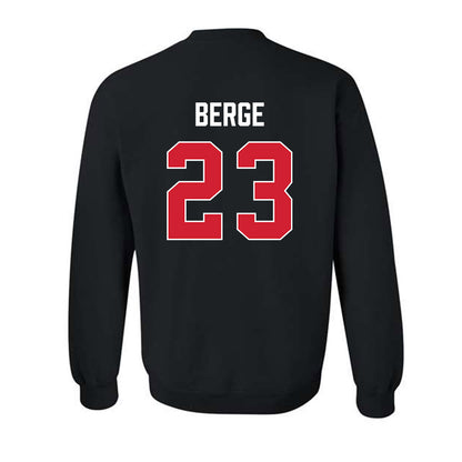 MSUM - NCAA Women's Basketball : Abby Berge - Vintage Shersey Crewneck Sweatshirt-1