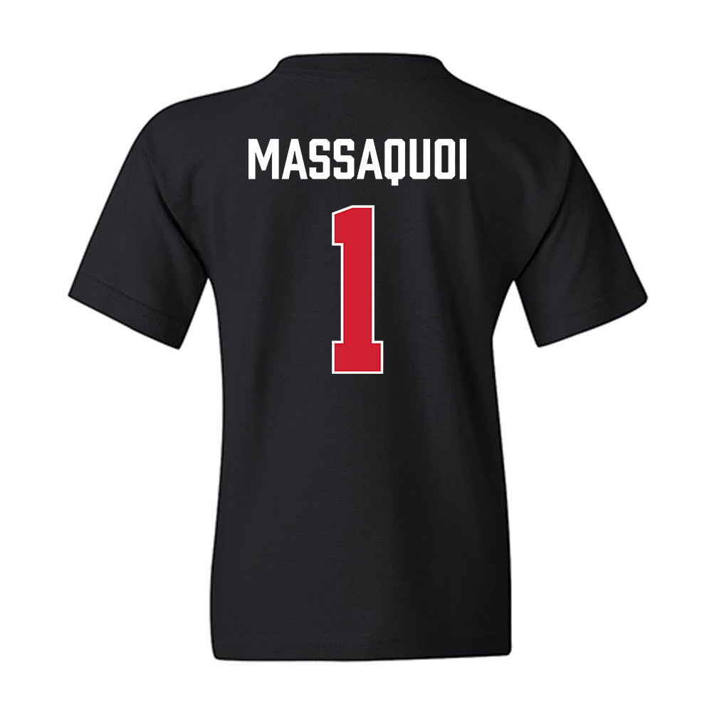 MSUM - NCAA Women's Basketball : Grace Massaquoi - Vintage Shersey Youth T-Shirt-1