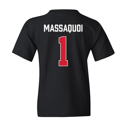 MSUM - NCAA Women's Basketball : Grace Massaquoi - Vintage Shersey Youth T-Shirt-1