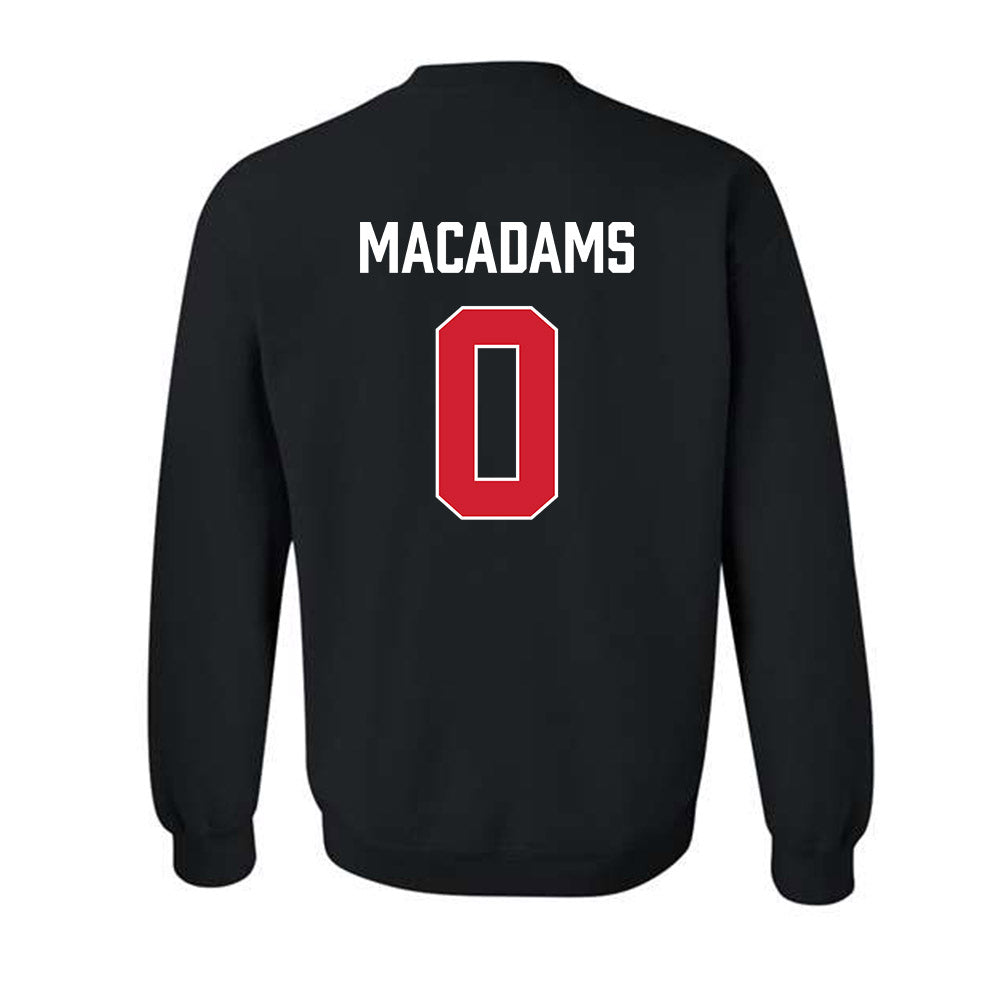 MSUM - NCAA Women's Basketball : Julia MacAdams - Vintage Shersey Crewneck Sweatshirt-1