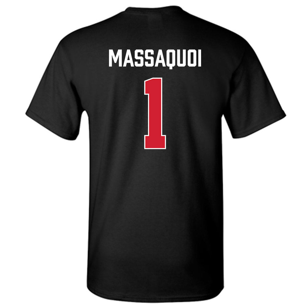 MSUM - NCAA Women's Basketball : Grace Massaquoi - Vintage Shersey T-Shirt-1