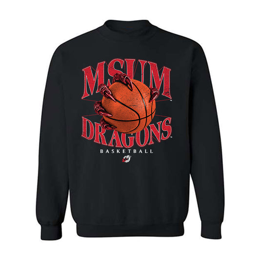 MSUM - NCAA Men's Basketball : Garrett Nissley - Vintage Shersey Crewneck Sweatshirt-0