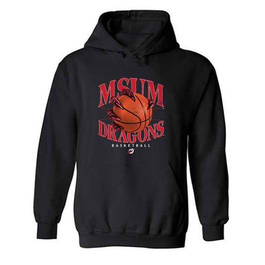 MSUM - NCAA Men's Basketball : Garrett Nissley - Vintage Shersey Hooded Sweatshirt-0