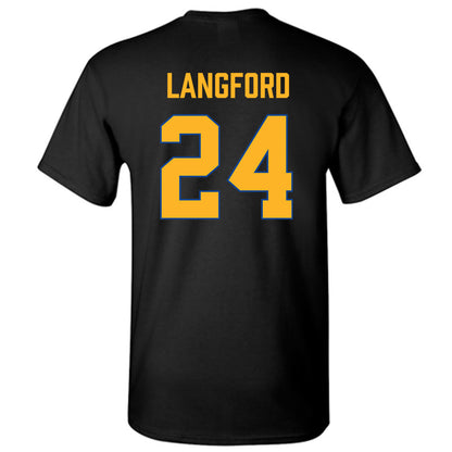 SJSU - NCAA Men's Basketball : Douglas Langford - Vintage Shersey T-Shirt-1