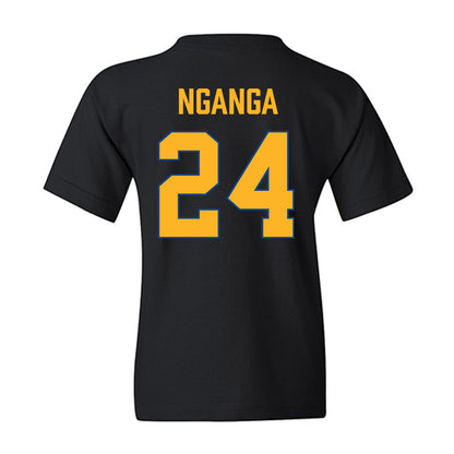 SJSU - NCAA Men's Basketball : Sadraque Nganga - Vintage Shersey Youth T-Shirt-1
