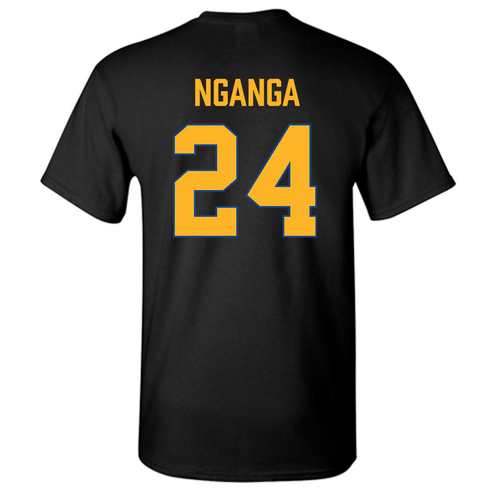 SJSU - NCAA Men's Basketball : Sadraque Nganga - Vintage Shersey T-Shirt-1