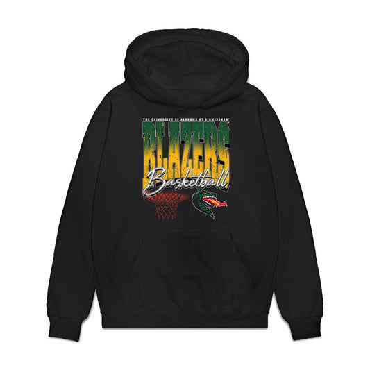 UAB - NCAA Men's Basketball : Ari Gooch - Vintage Premium Hooded Sweatshirt-0