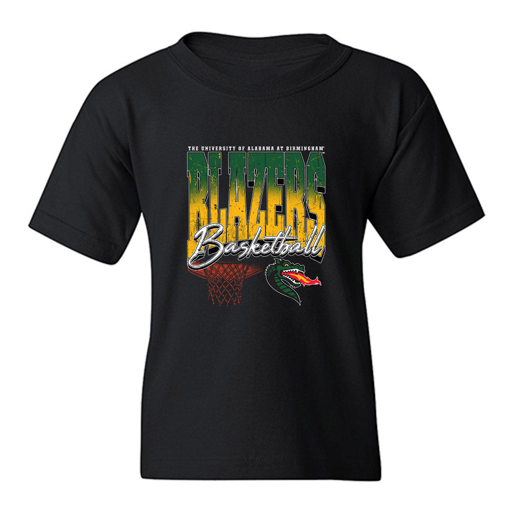 UAB - NCAA Men's Basketball : Alejandro Vasquez - Vintage Youth T-Shirt-0