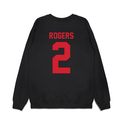 Arkansas State - NCAA Women's Basketball : Wynter Rogers - Vintage Basketball Premium Crewneck Sweatshirt-1