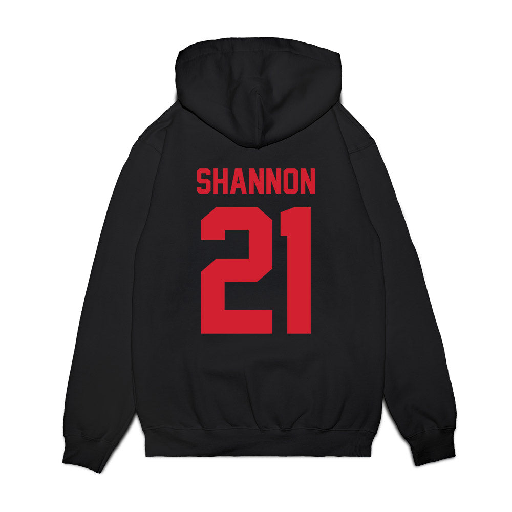 Arkansas State - NCAA Women's Basketball : zyion Shannon - Vintage Basketball Premium Hooded Sweatshirt-1