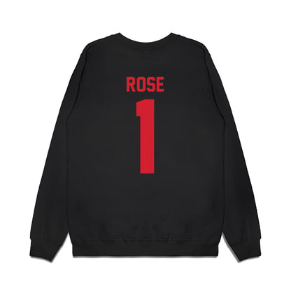 Arkansas State - NCAA Women's Basketball : Crislyn Rose - Vintage Basketball Premium Crewneck Sweatshirt-1