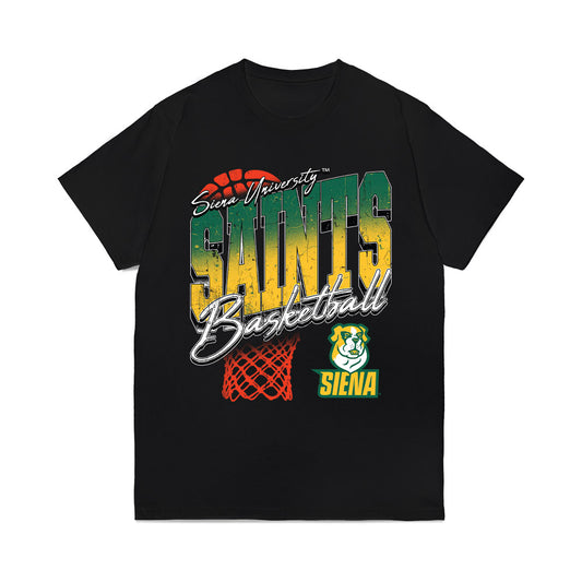 Siena - NCAA Men's Basketball : Antonio Chandler - Vintage Comfort Colors T-Shirt-0