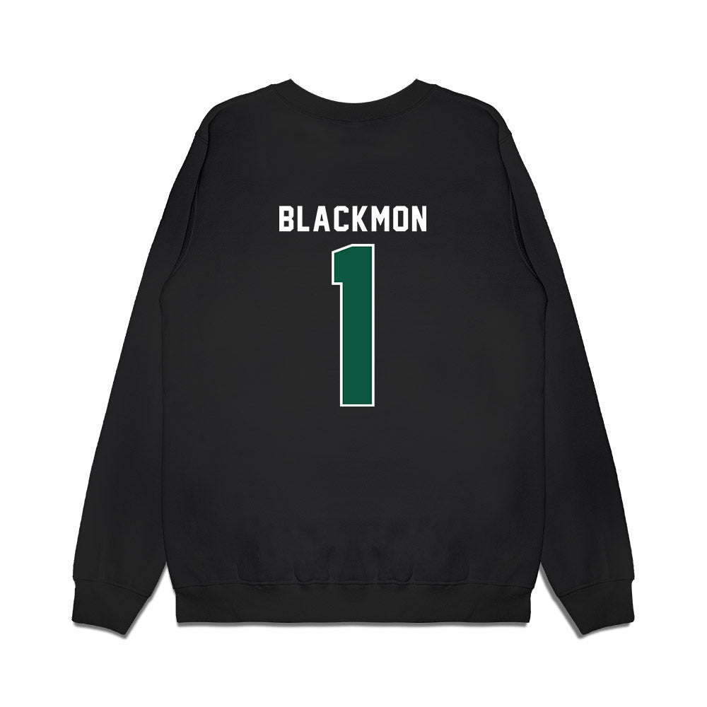 UNC Charlotte - NCAA Men's Basketball : Kylan Blackmon - Vintage Premium Crewneck Sweatshirt-1