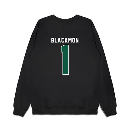 UNC Charlotte - NCAA Men's Basketball : Kylan Blackmon - Vintage Premium Crewneck Sweatshirt-1