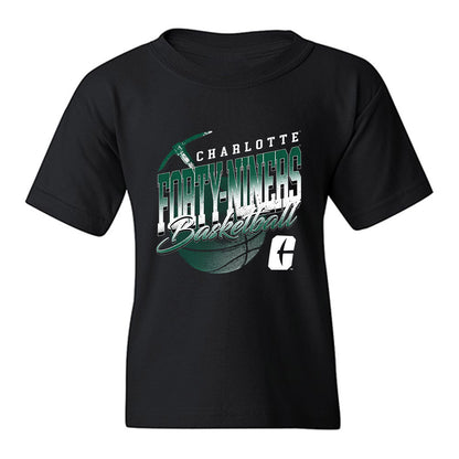 UNC Charlotte - NCAA Men's Basketball : Dezayne Mingo - Vintage Youth T-Shirt-0