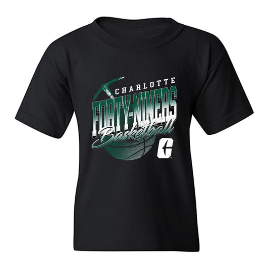 UNC Charlotte - NCAA Men's Basketball : Dezayne Mingo - Vintage Youth T-Shirt-0