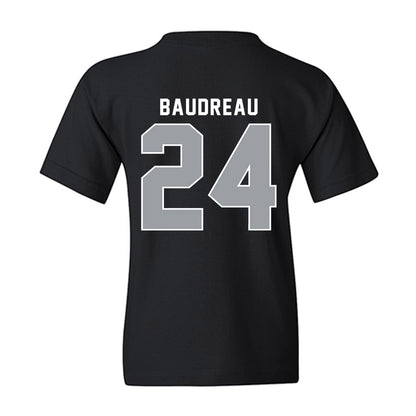 Nevada - NCAA Men's Basketball : Christopher Baudreau - Vintage Youth T-Shirt-1