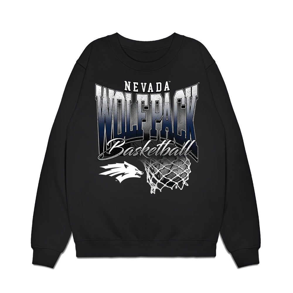 Nevada - NCAA Men's Basketball : Christopher Baudreau - Vintage Premium Crewneck Sweatshirt-0
