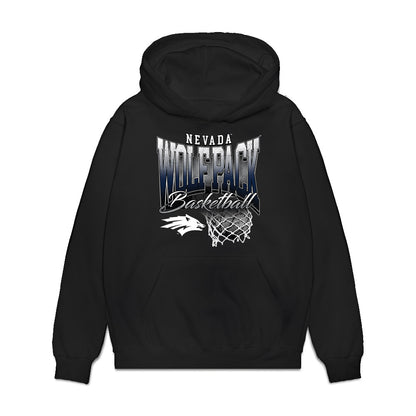 Nevada - NCAA Men's Basketball : Christopher Baudreau - Vintage Premium Hooded Sweatshirt-0