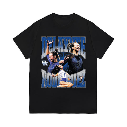 Kentucky - NCAA Women's Gymnastics : Delaynee Rodriguez - Collage v2 Comfort Colors T-Shirt-0