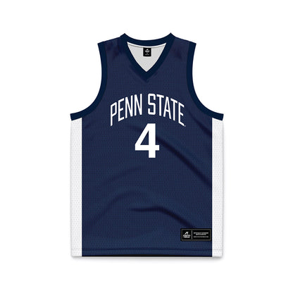 Penn State - NCAA Men's Basketball : Kayden Mingo - Navy Basketball Jersey-0